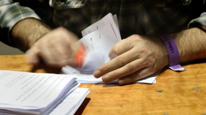 Sčítání hlasů v Irsku