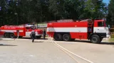 Na místě jsou čtyři jednotky hasičů