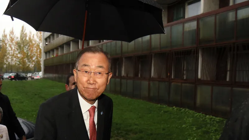 Pan Ki-mun zavítal do ubytoven v Gabčíkovu