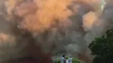 Požár v jihovýchodní Francii