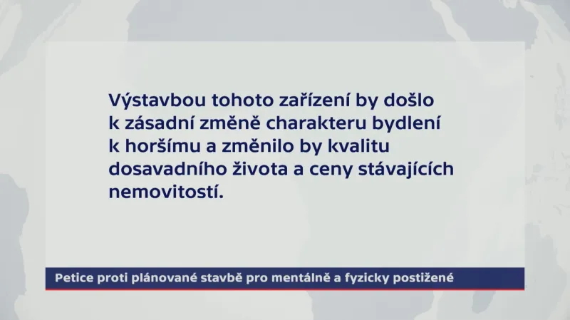 Petice proti handicapovaným