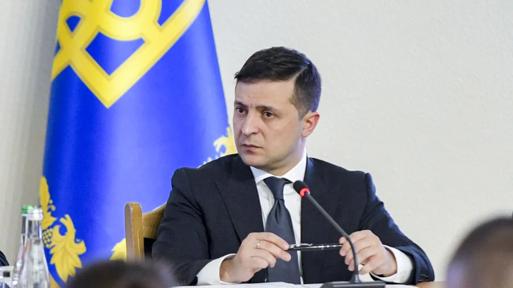 Ukrajinský prezident Volodymyr Zelenskyj