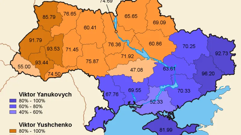 Výsledky druhého kola prezidentských voleb 2004