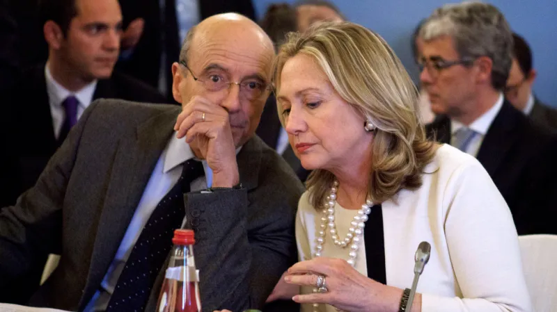 Alain Juppé a Hillary Clintonová
