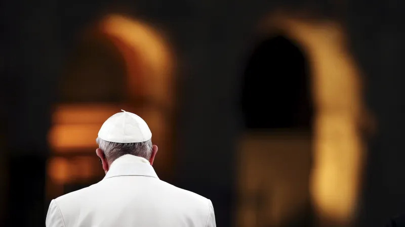 Papež František u Kolosea