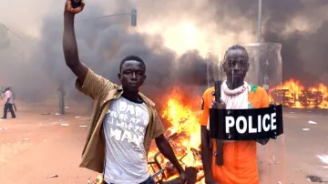 Nepokoje v Burkina Fasu
