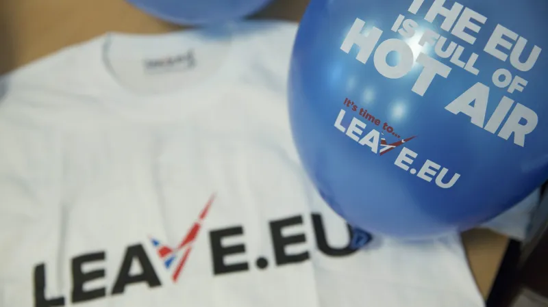Kampaň zastánců Brexitu Leave.EU