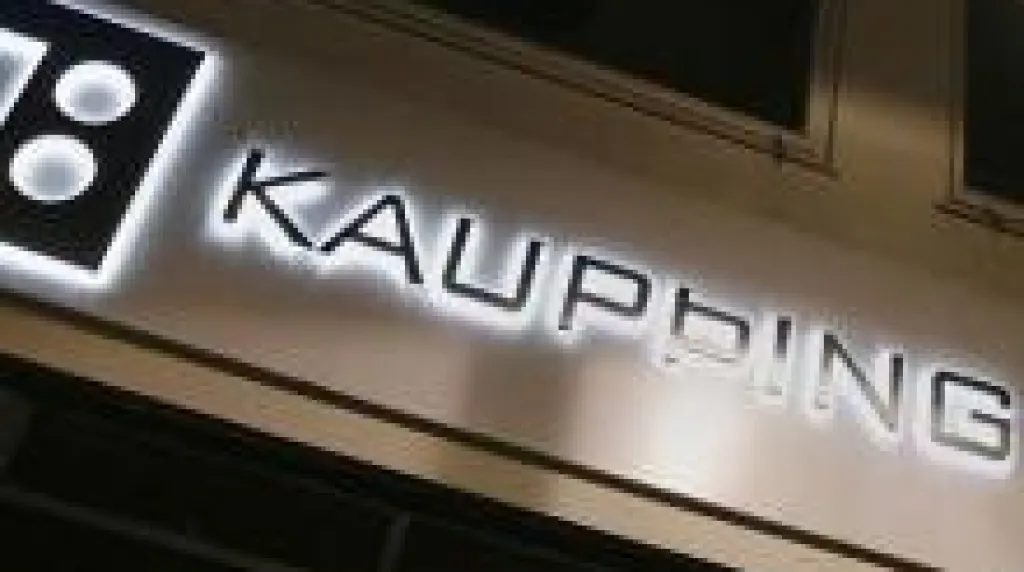 Islandská banka Kaupthing