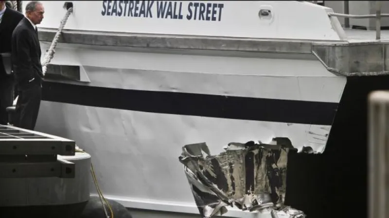 Šest desítek zraněných při havárii trajektu