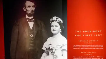 Abraham Lincoln a jeho žena Mary