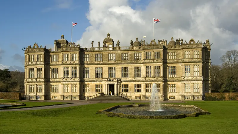 Sídlo ve Wiltshire, odkud byl obraz ukraden