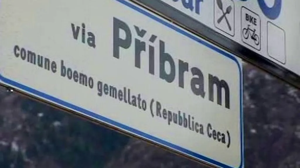 České názvy ulic v Itálii
