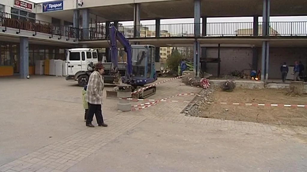 Stavební úpravy na jihlavském sídlišti Březinky