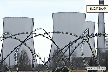 Vojáci i policisté. Tři sta mužů nacvičovalo obranu Jaderné elektrárny Temelín