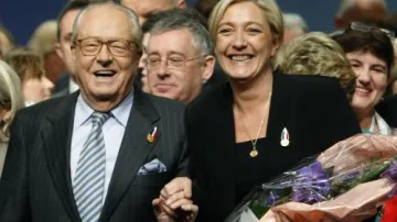 Jean-Marie Le Pen a Marine Le Penová