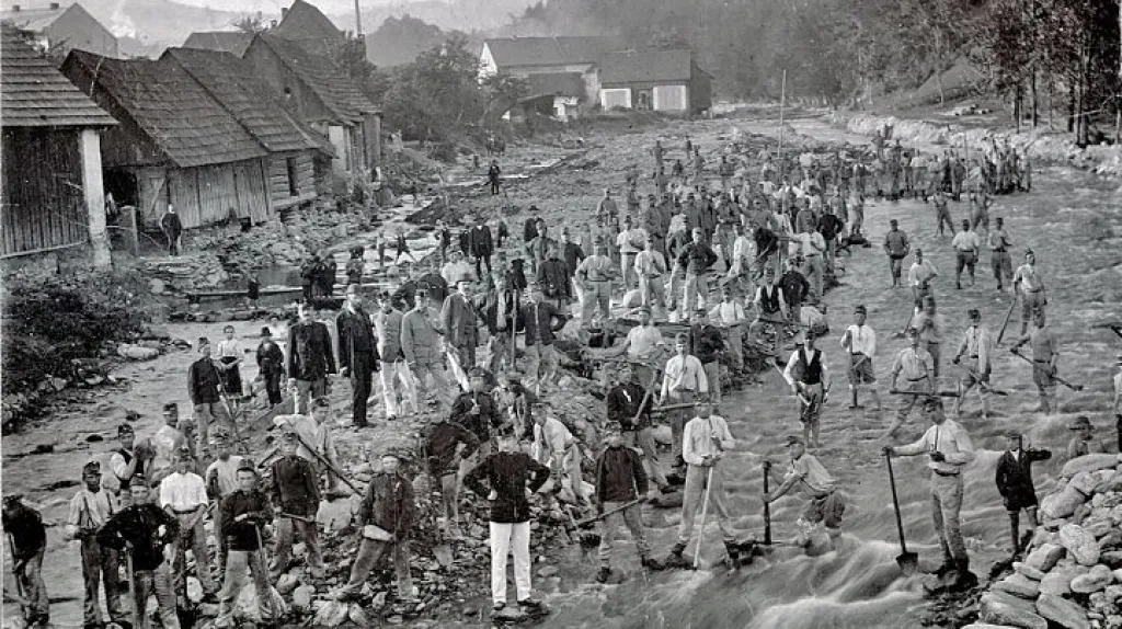 Povodeň v Krkonoších v roce 1897