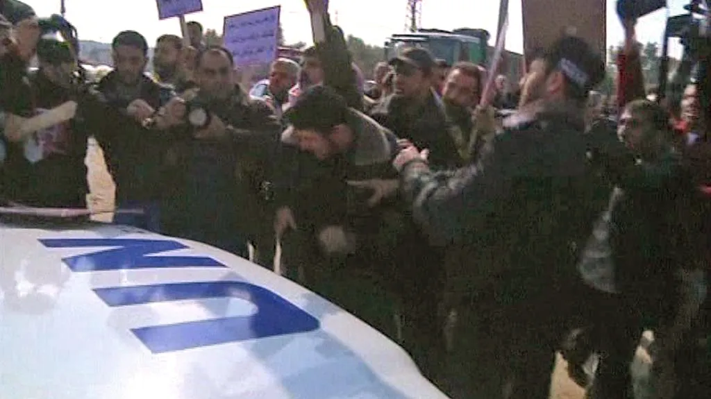 Palestinci napadli v Gaze konvoj s Pan Ki-munem