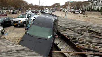 Následky bouře Sandy v New Yorku