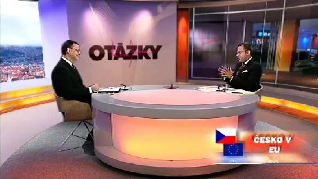 Otázky Václava Moravce s Petrem Nečasem