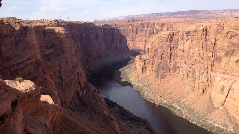 Rozeklané údolí řeky Colorado