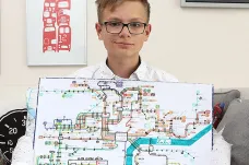 Mapy pomohly Matějovi s autismem. Teď jeho design míří na sedačky autobusů MHD