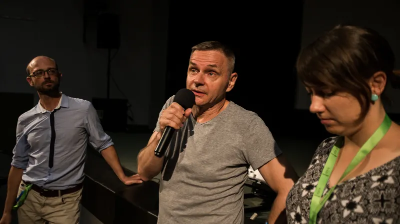 Maciej Pieprzyca uvádí svůj film Jsem vrah