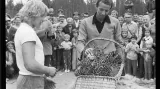 Představení mláďat jaguára amerického v Zoo Olomouc (1973)