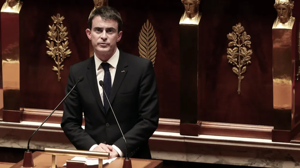 Francouzský premiér Manuel Valls