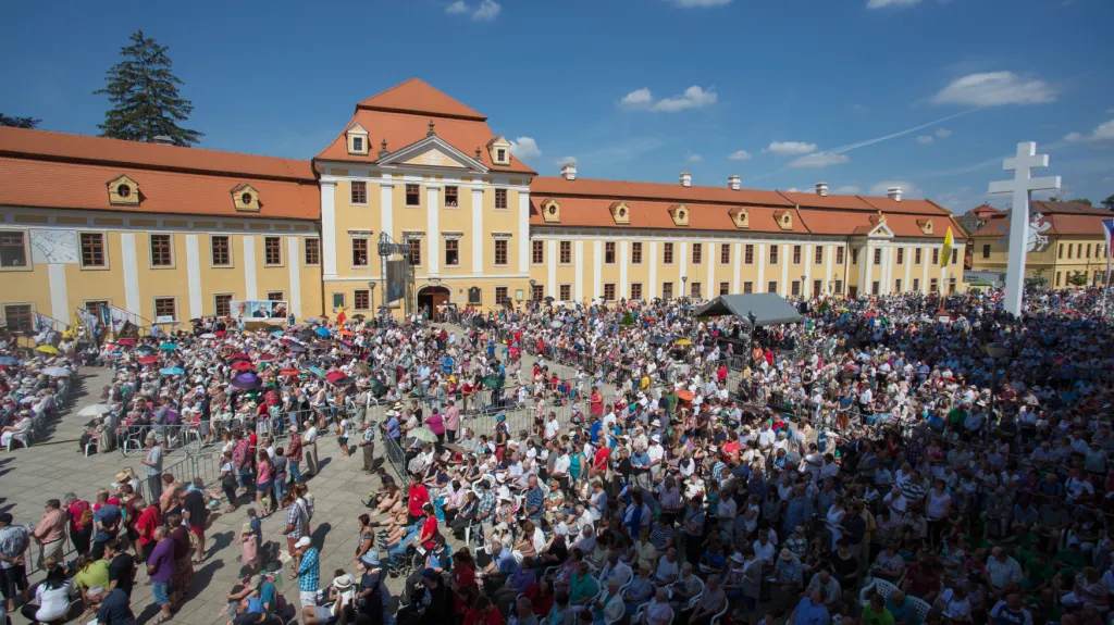 Poutní mše na Velehradě 2017