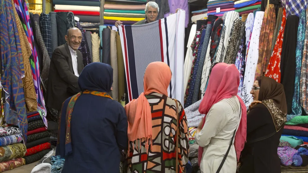 Bazar v Shirazu