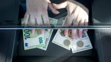 Výměna chorvatských kun za euro