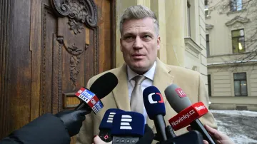 Filip Turek před jednáním koaliční rady