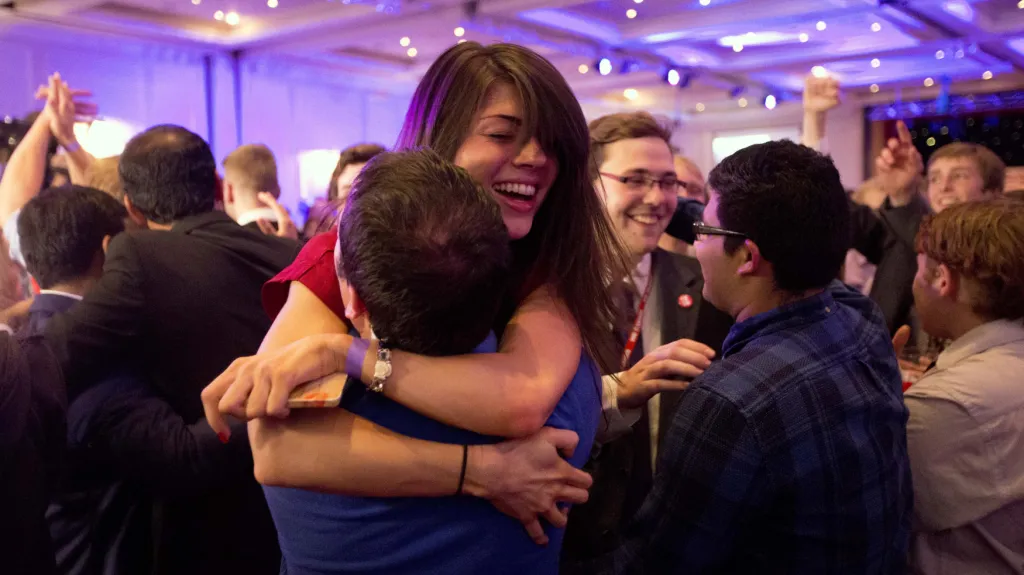 Radost tábora unionistů