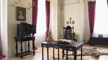 Interiér zámku Kratochvíle