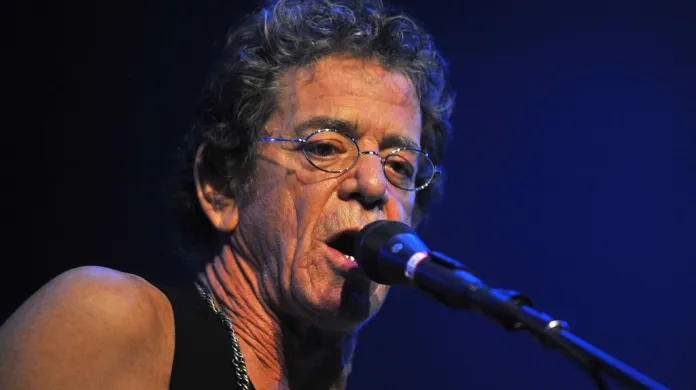 Lou Reed při koncertě v Praze (červenec 2012)