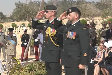 Před 77 lety zastavili spojenci nacisty u El Alameinu. Na hřbitově u Sahary se vzpomínalo na padlé