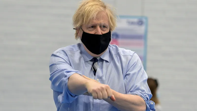 Boris Johnson v Severním Irsku