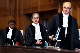 Mezinárodní soudní dvůr řeší izraelskou blokádu zboží pro Gazu