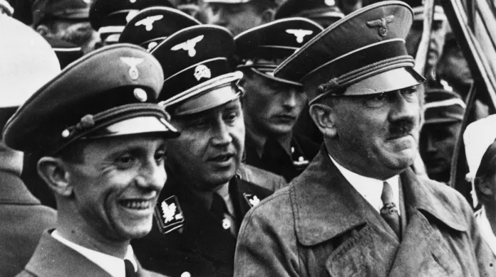 Joseph Goebbels a Adolf Hitler
