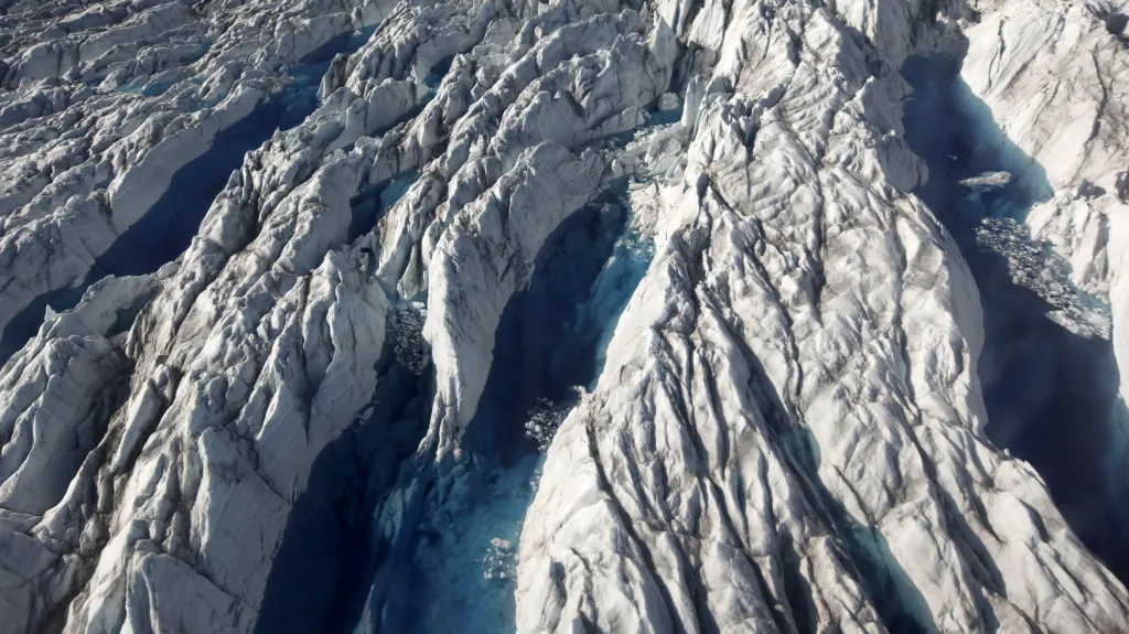 Ledovec v Grónsku