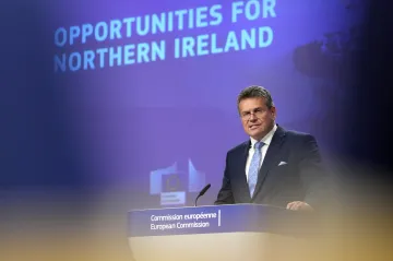 Kontrolu britského zboží v Severním Irsku je možné omezit, navrhla Unie Londýnu