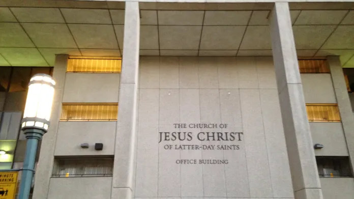 Centrum mormonské církve v Salt Lake City