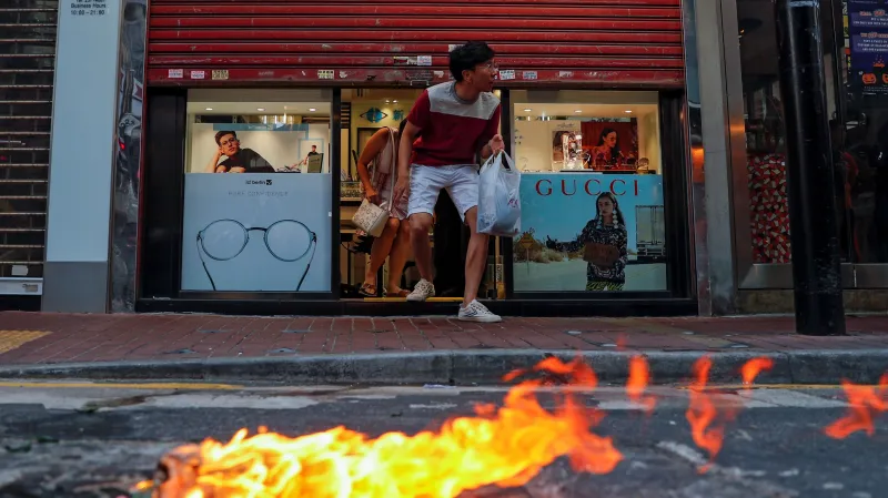 Hongkong zasáhly další protesty