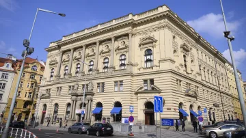 Národní dům na Vinohradech na snímku z 25. března 2025