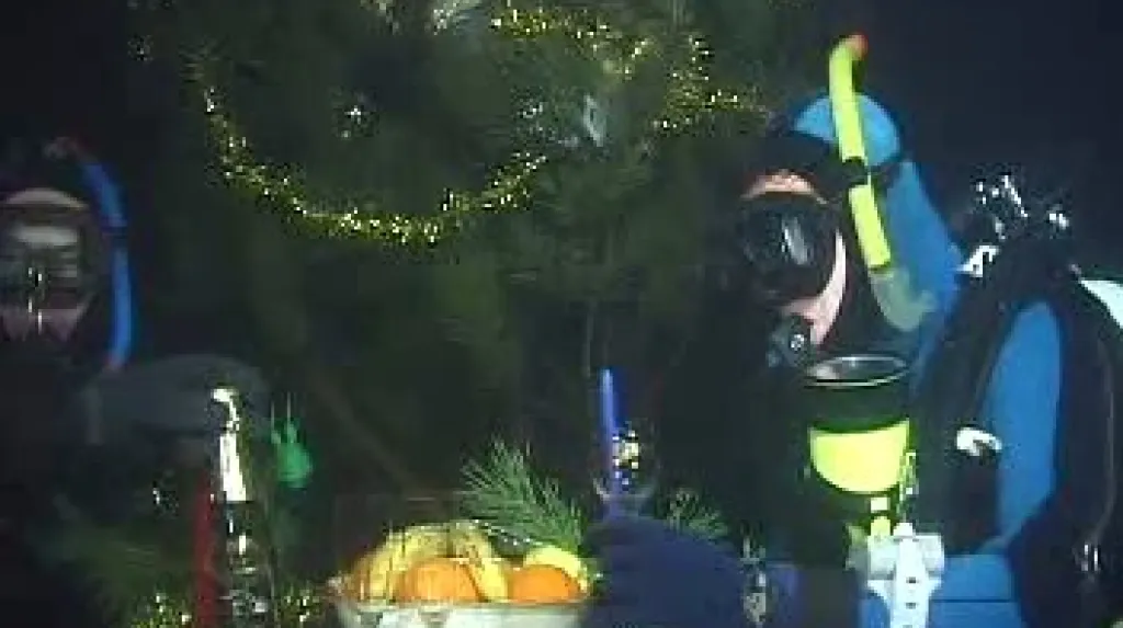 Potápěči slaví konec roku