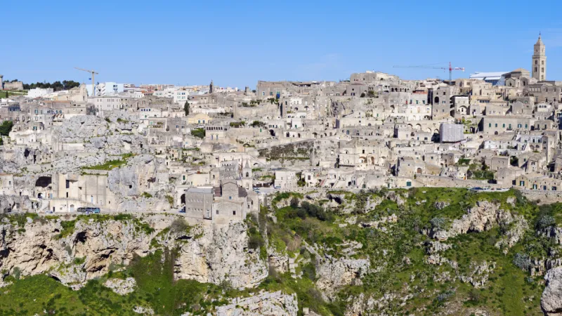 Matera v jihoitalské Basilicatě