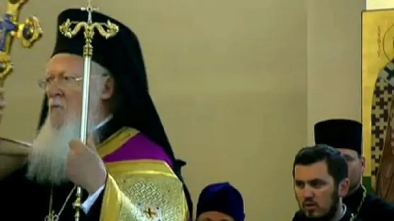 Pravoslavný patriarcha uctil v Praze památku Cyrila a Metoděje