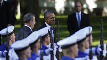 Prezident USA na návštěvě Estonska