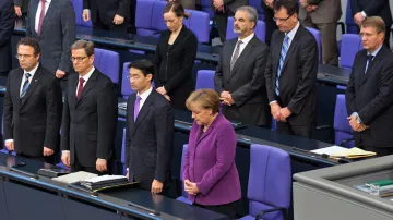 Bundestag drží minutu ticha za oběti kebabových vražd