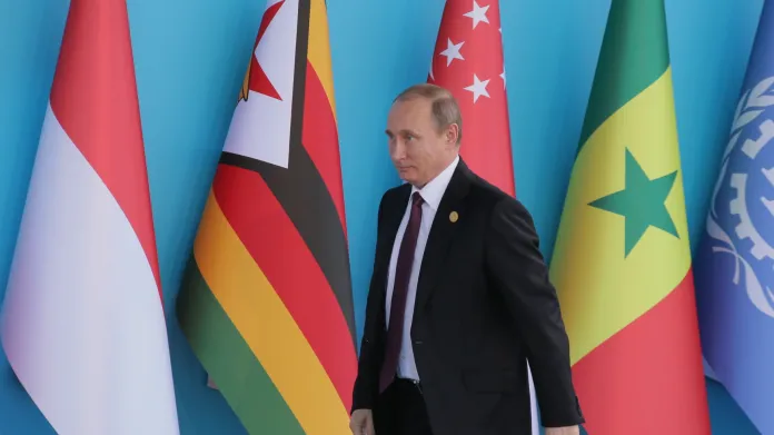 Vladimir Putin na summitu G20 v Turecku